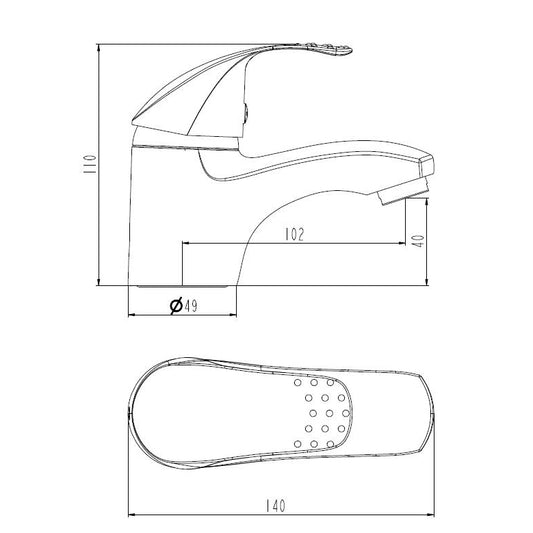 Bathroom Faucet Mixer
