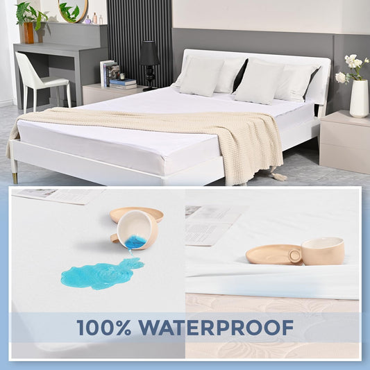 Waterproof Bamboo Mattress Protector