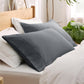 100% Polyester Microfiber Cooling Pillow Case Covers with Envelop Closure