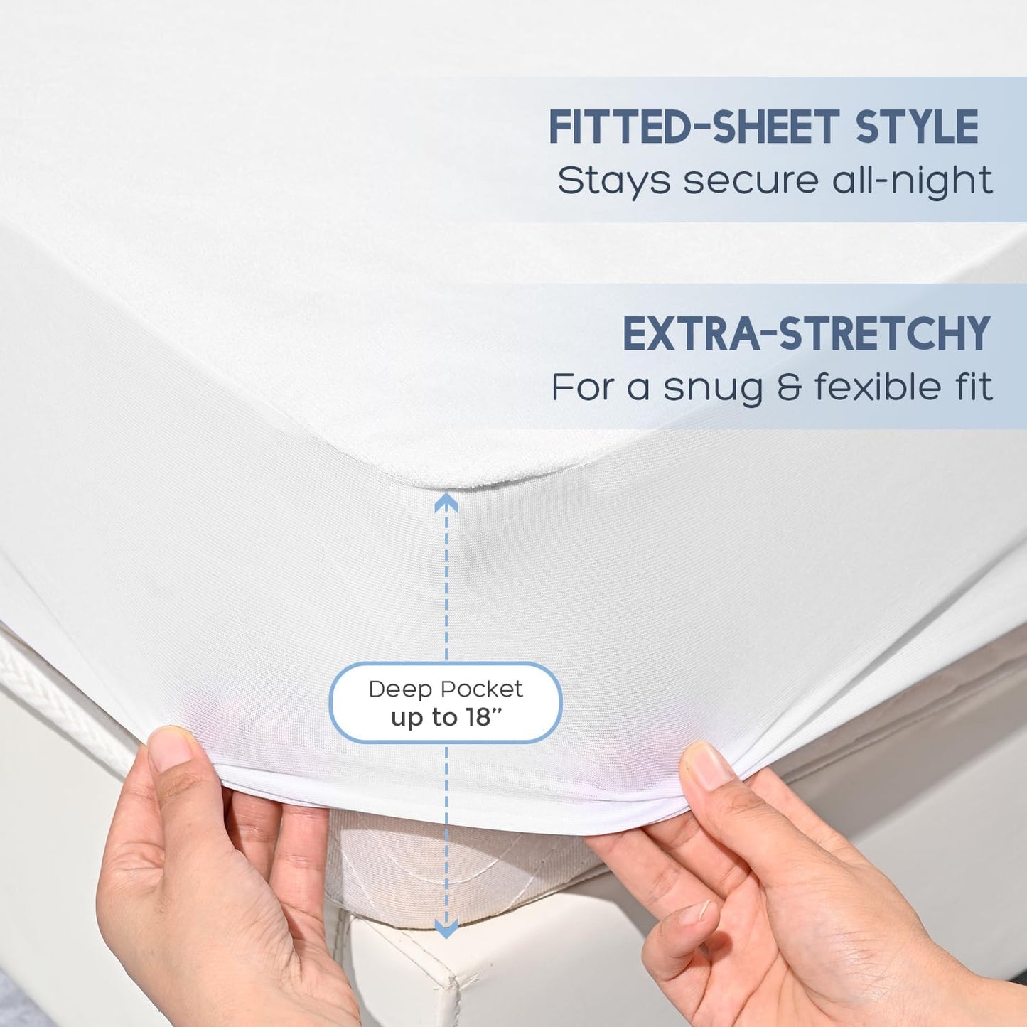 Waterproof Bamboo Mattress Protector