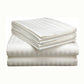 4 Piece Bedding Set brushed Microfiber Flat Sheet