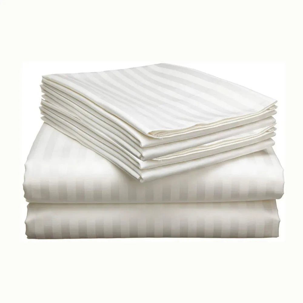4 Piece Bedding Set brushed Microfiber Flat Sheet