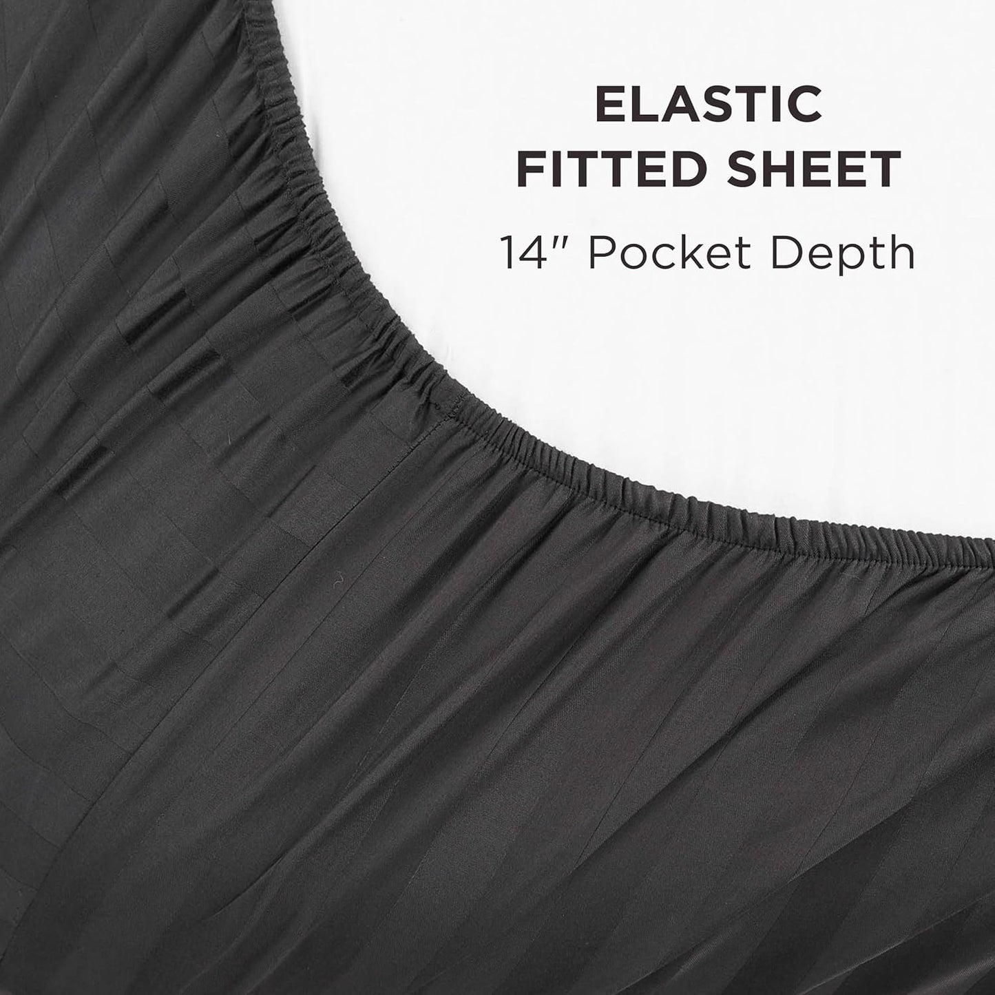 4 Piece Bedding Set brushed Microfiber Flat Sheet