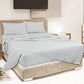 4 Piece Bedding Set brushed Microfiber Flat Sheet