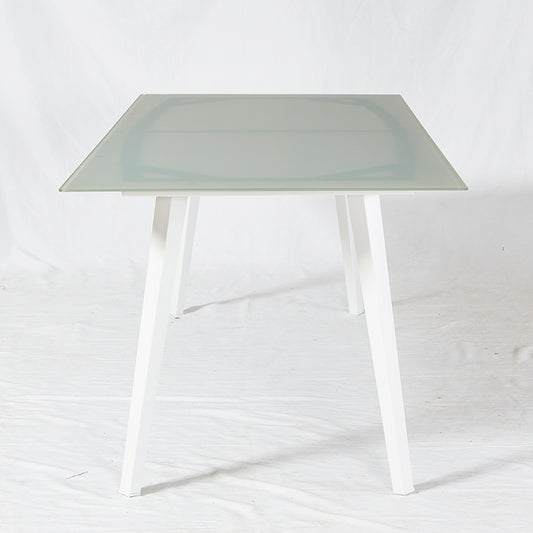 7 Pcs Aluminum Balcony Outdoor Garden Dining Table Set