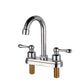 4 Inch Dual Handles Lavatory Restroom Faucet